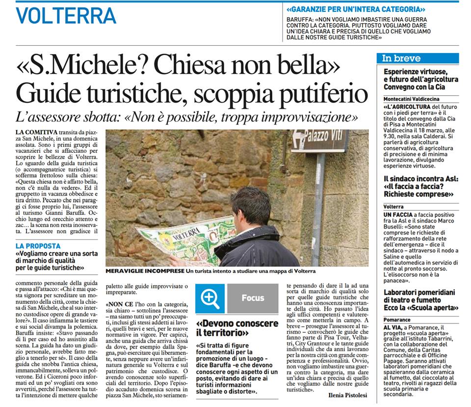 PER LA TUTELA DEL NOSTRO PATRIMONIO STORICO-ARTISTICO